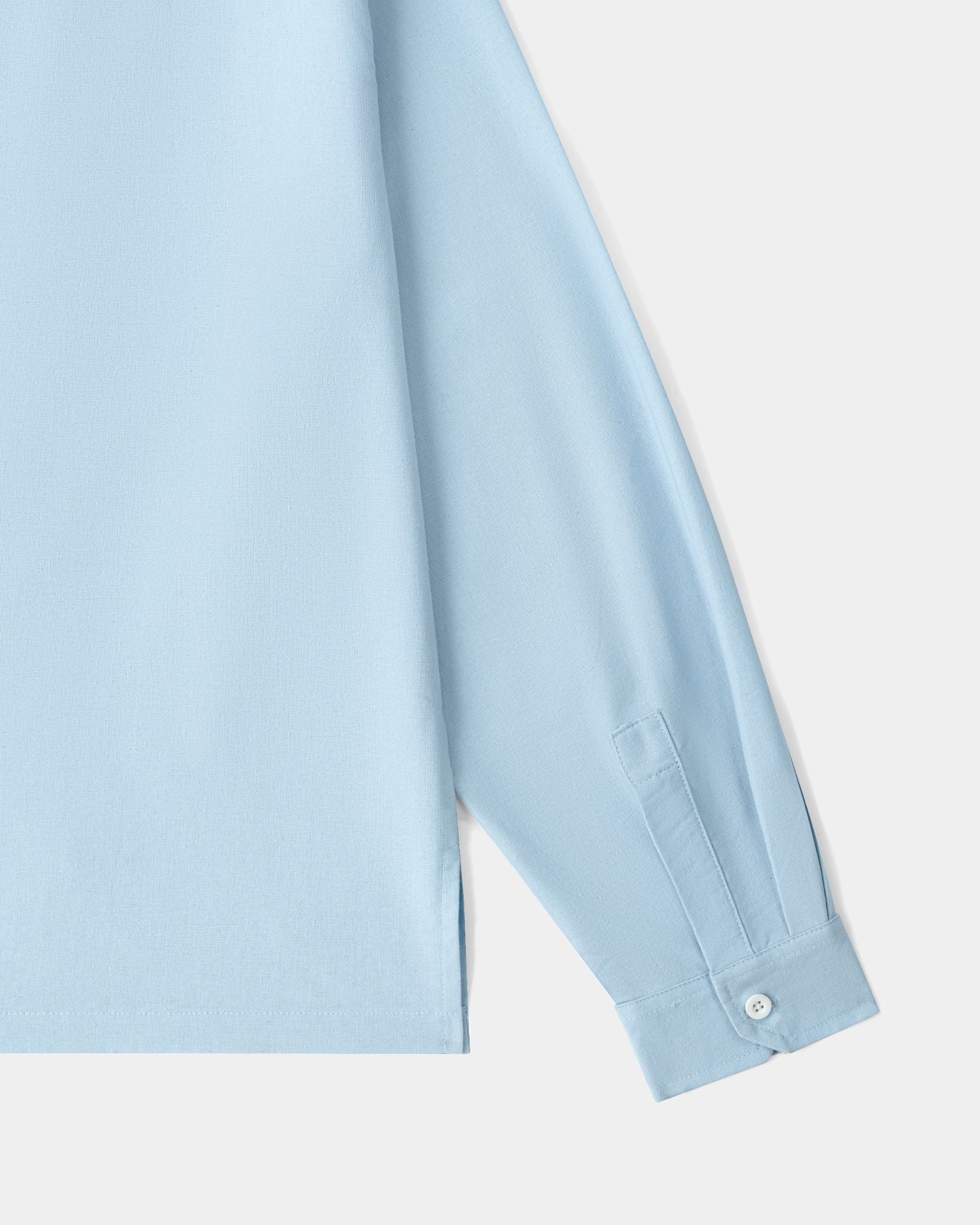  LINEN SHIRT * light blue 