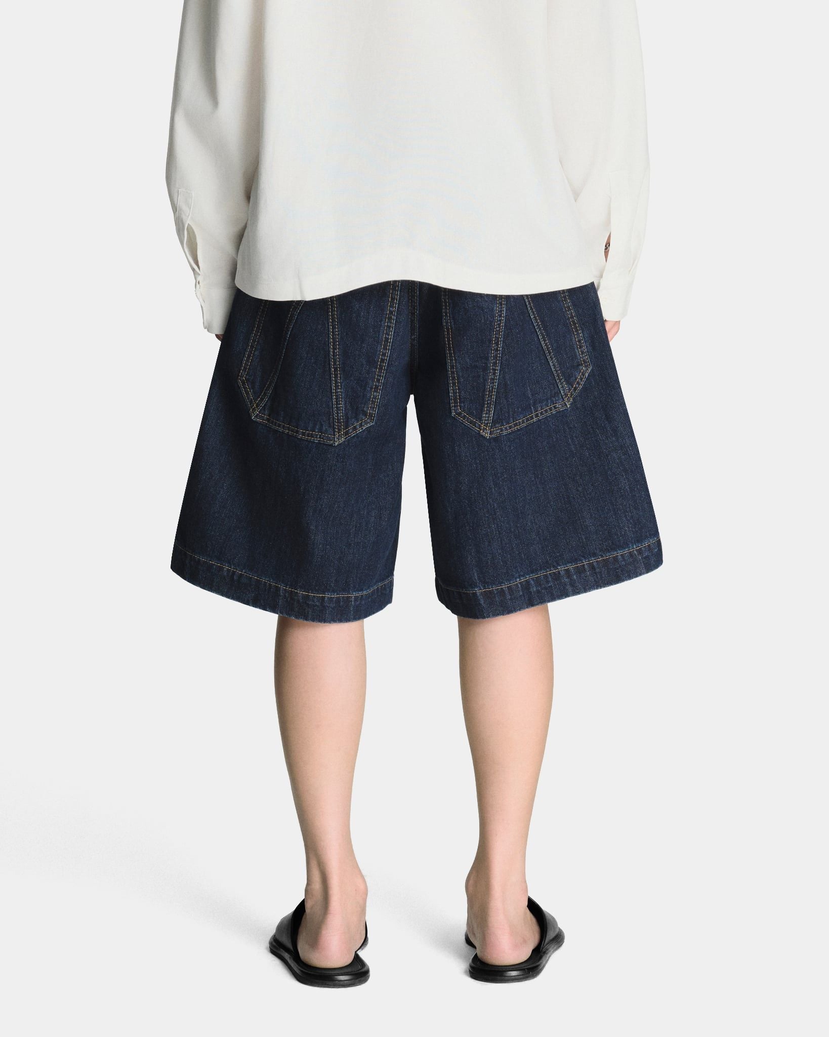  DENIM JORTS * raw 