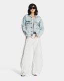  FADED DENIM JACKET * blue 