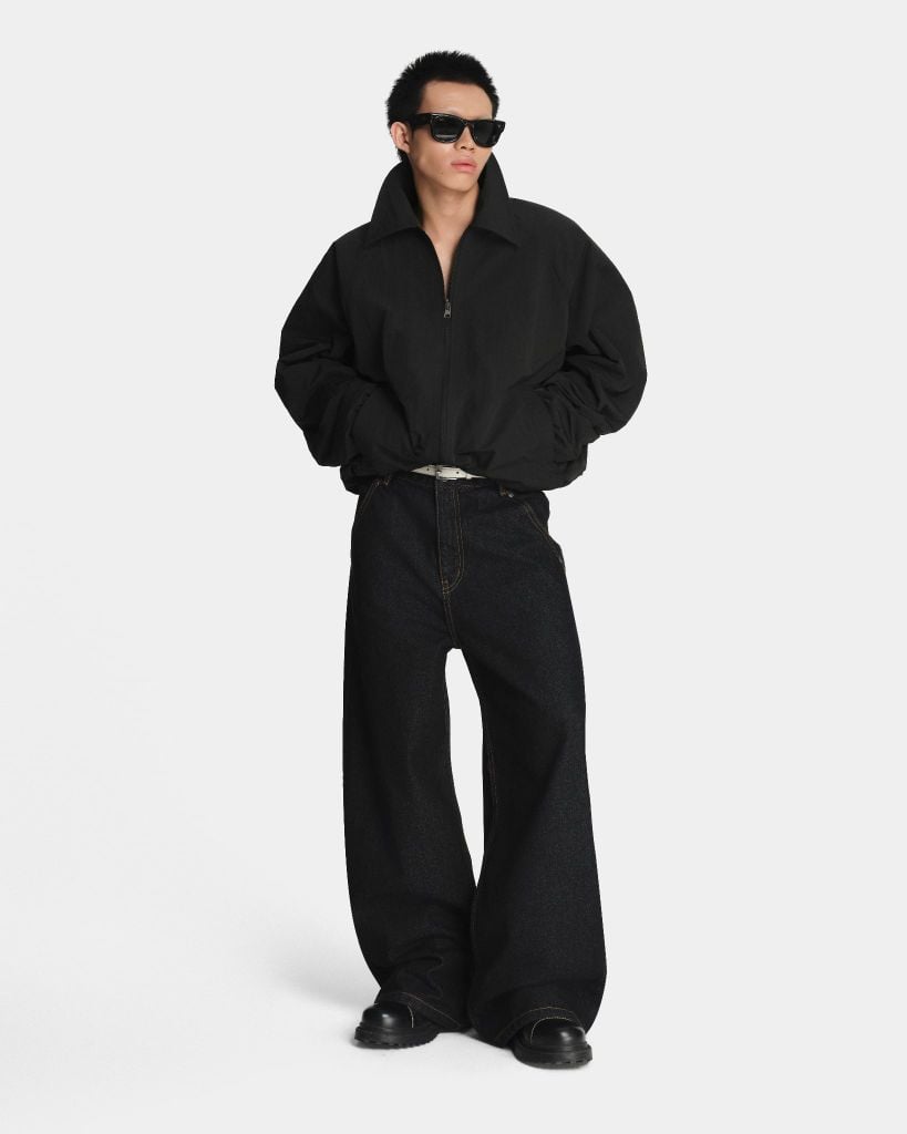  REGULAR DENIM PANTS * black 