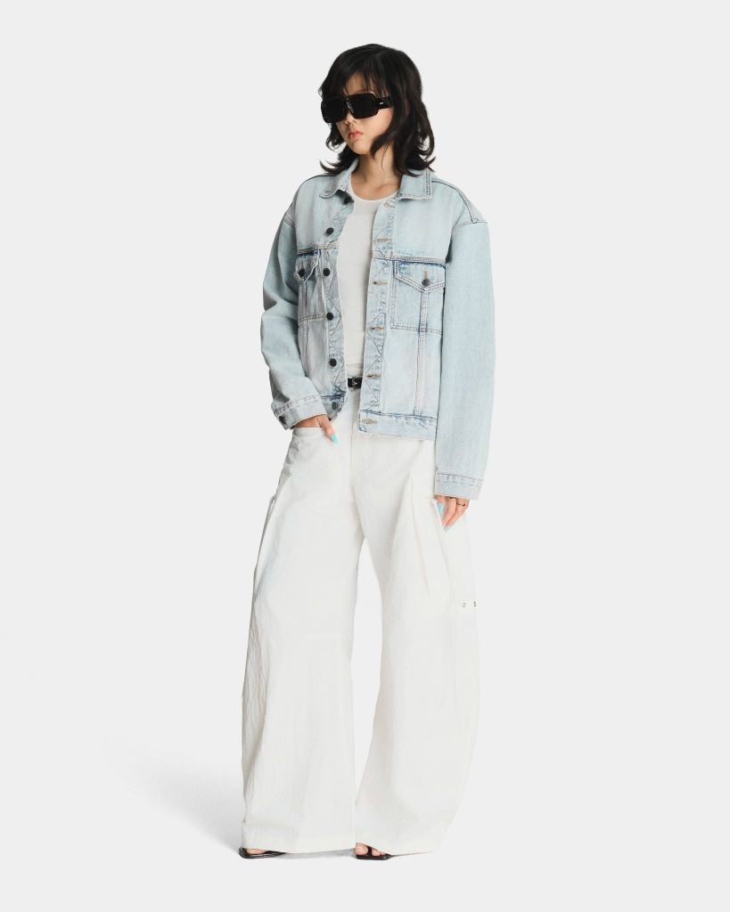  ARCH CARGO PANTS * white 