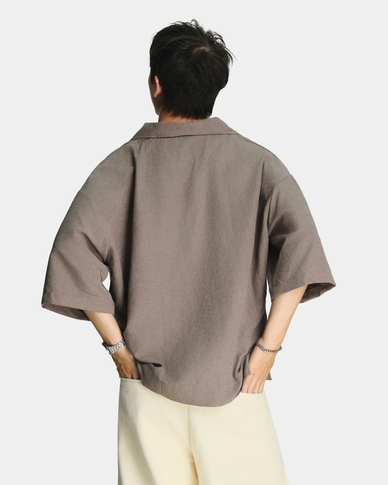  COV VELVET POLO * grey 