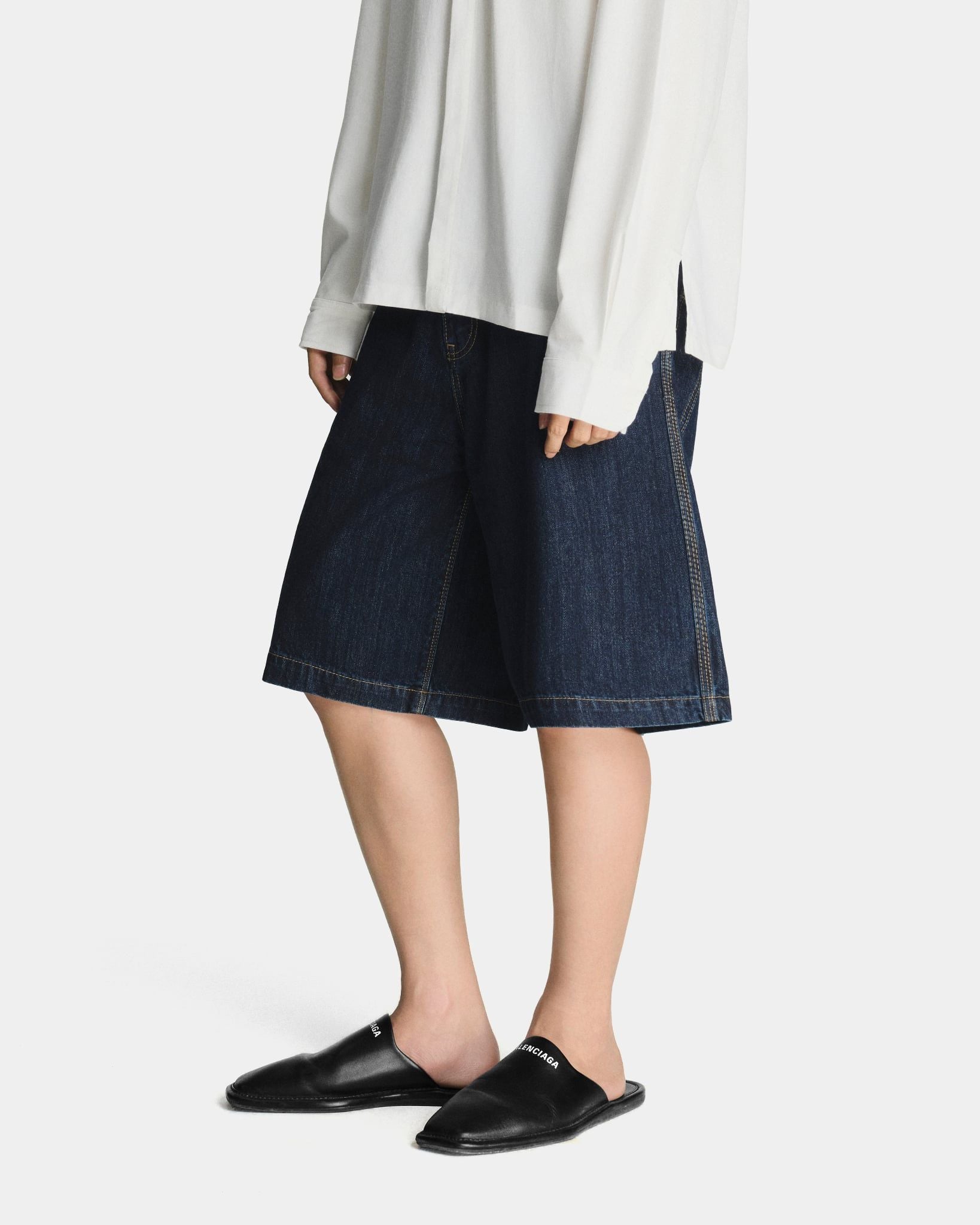  DENIM JORTS * raw 
