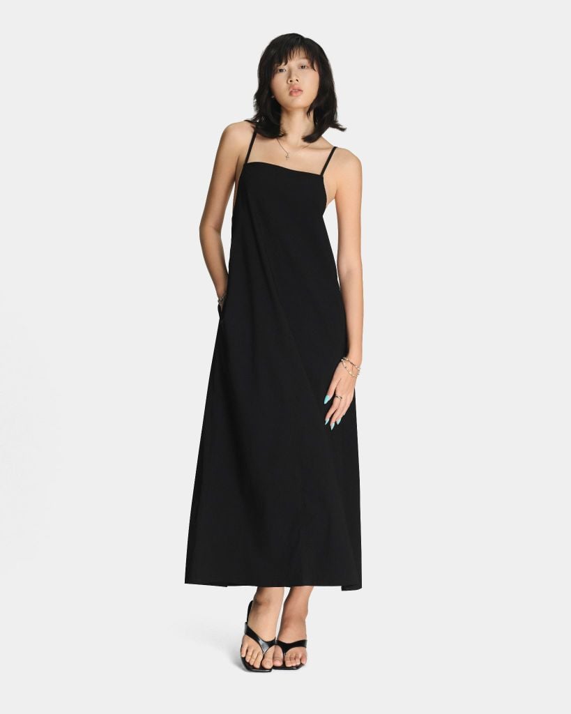  TANK MAXI DRESS * black 