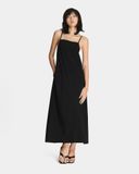  TANK MAXI DRESS * black 