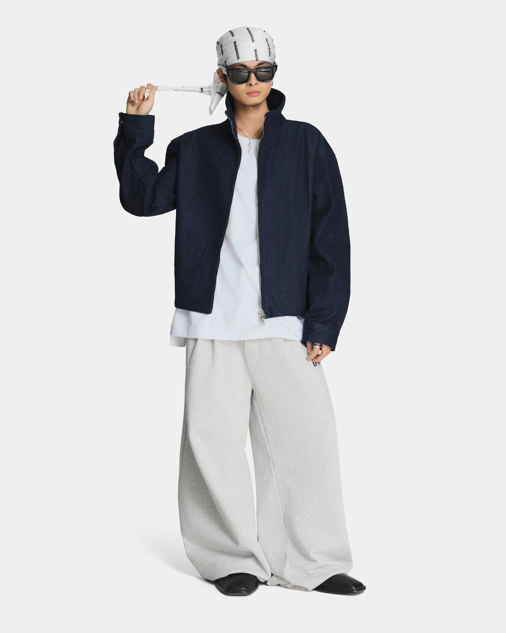  ZIP-UP DENIM JACKET 