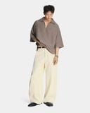  ARCH TROUSERS * cream 