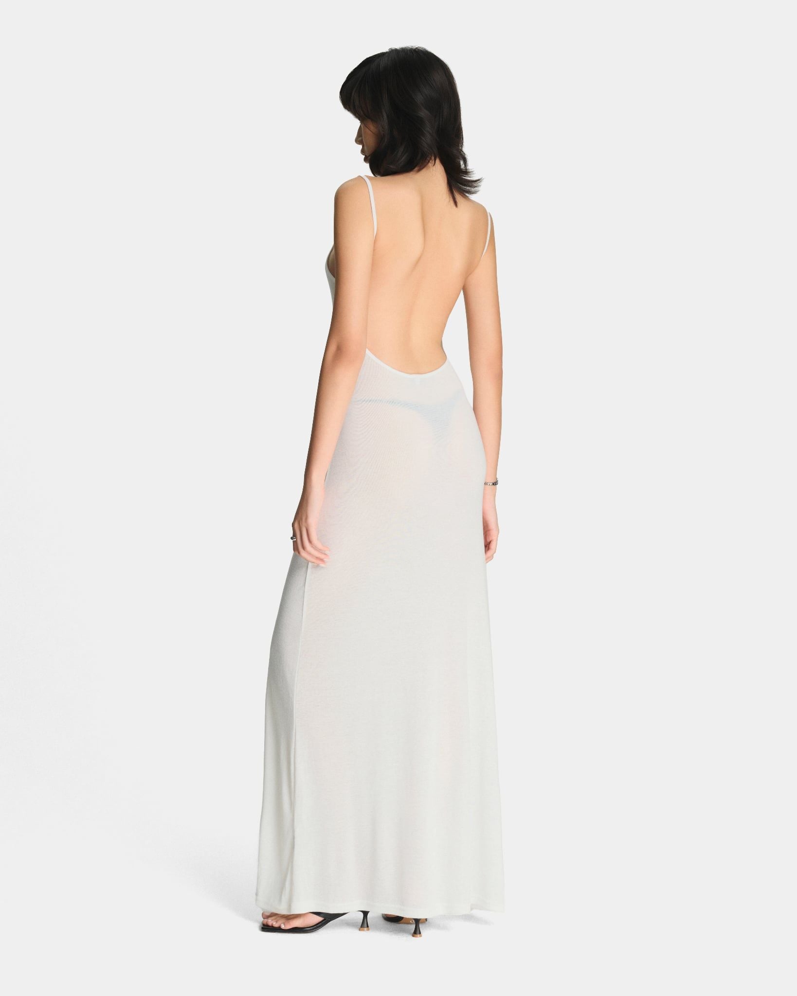  BACKLESS MAXI DRESS 