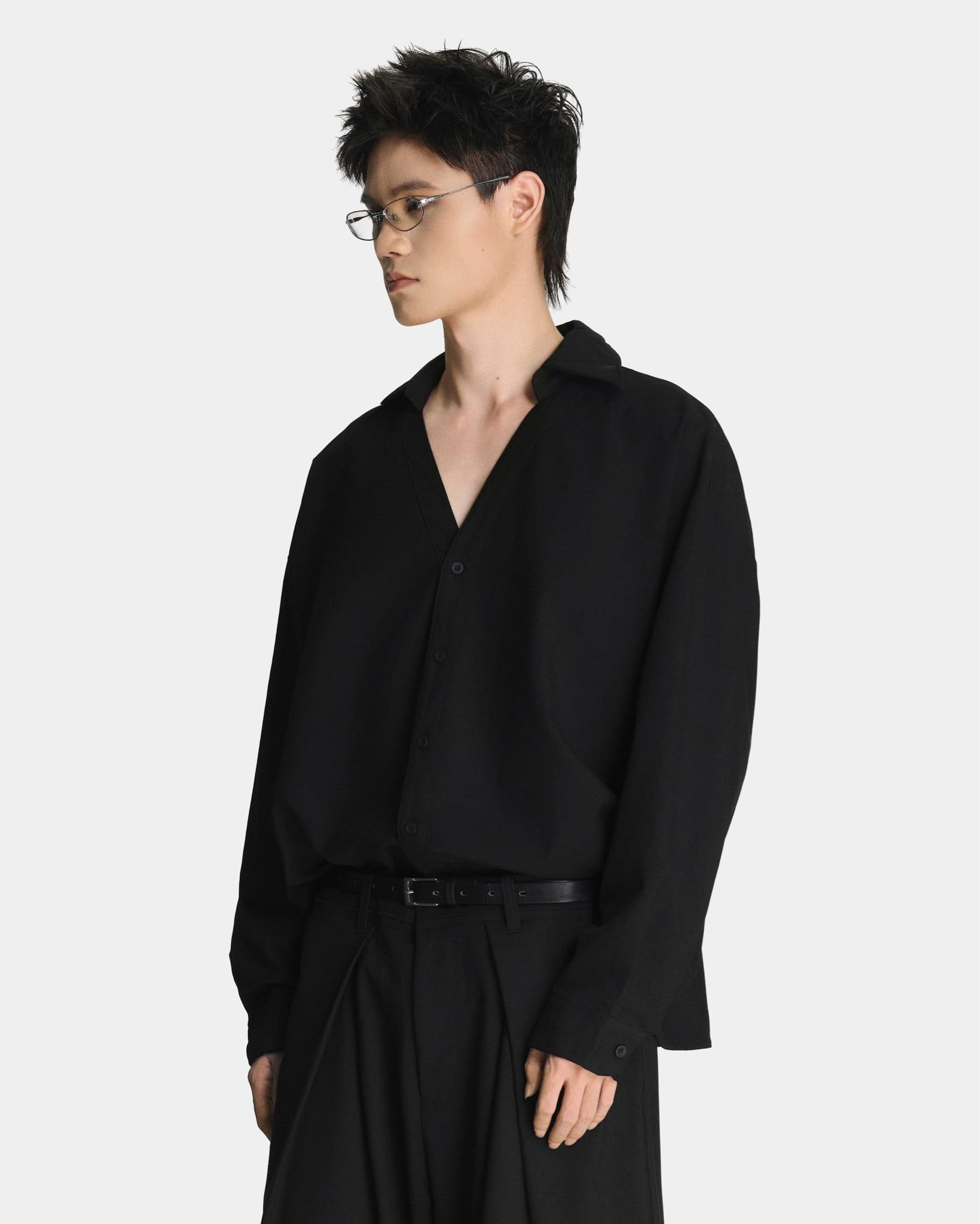  COLLARED CARDIGAN SHIRT 