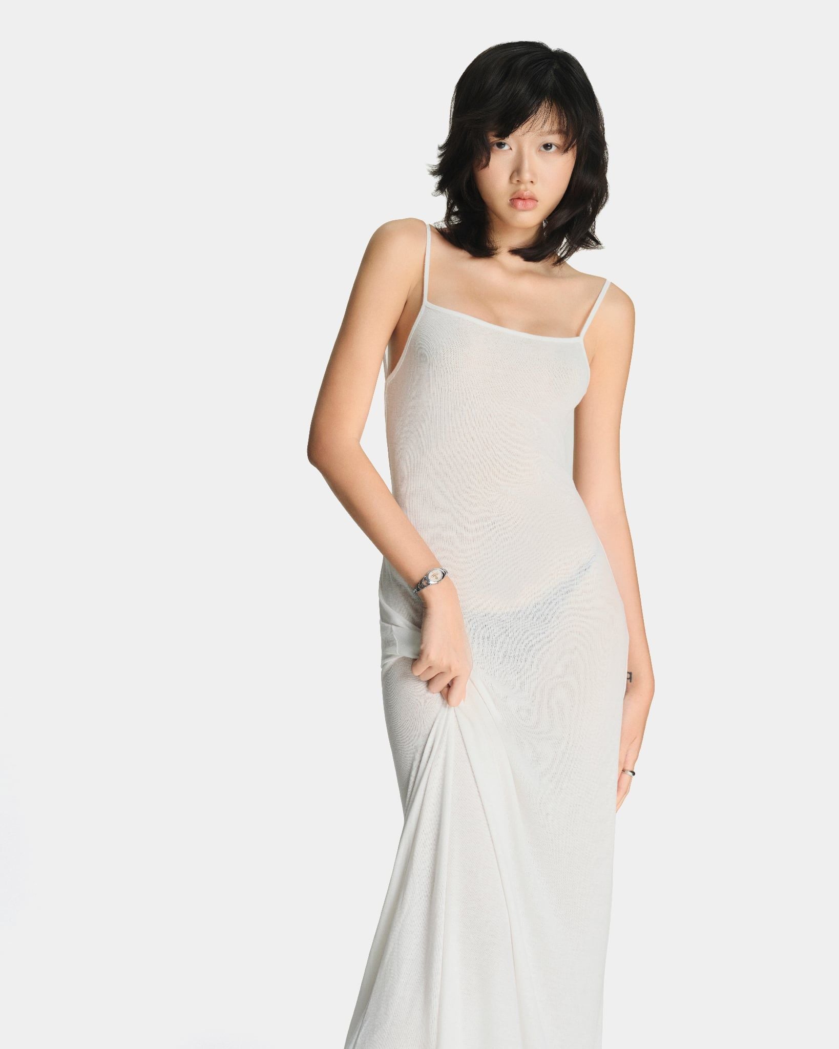  BACKLESS MAXI DRESS 