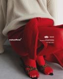  V KNIT SWEATER * cream 