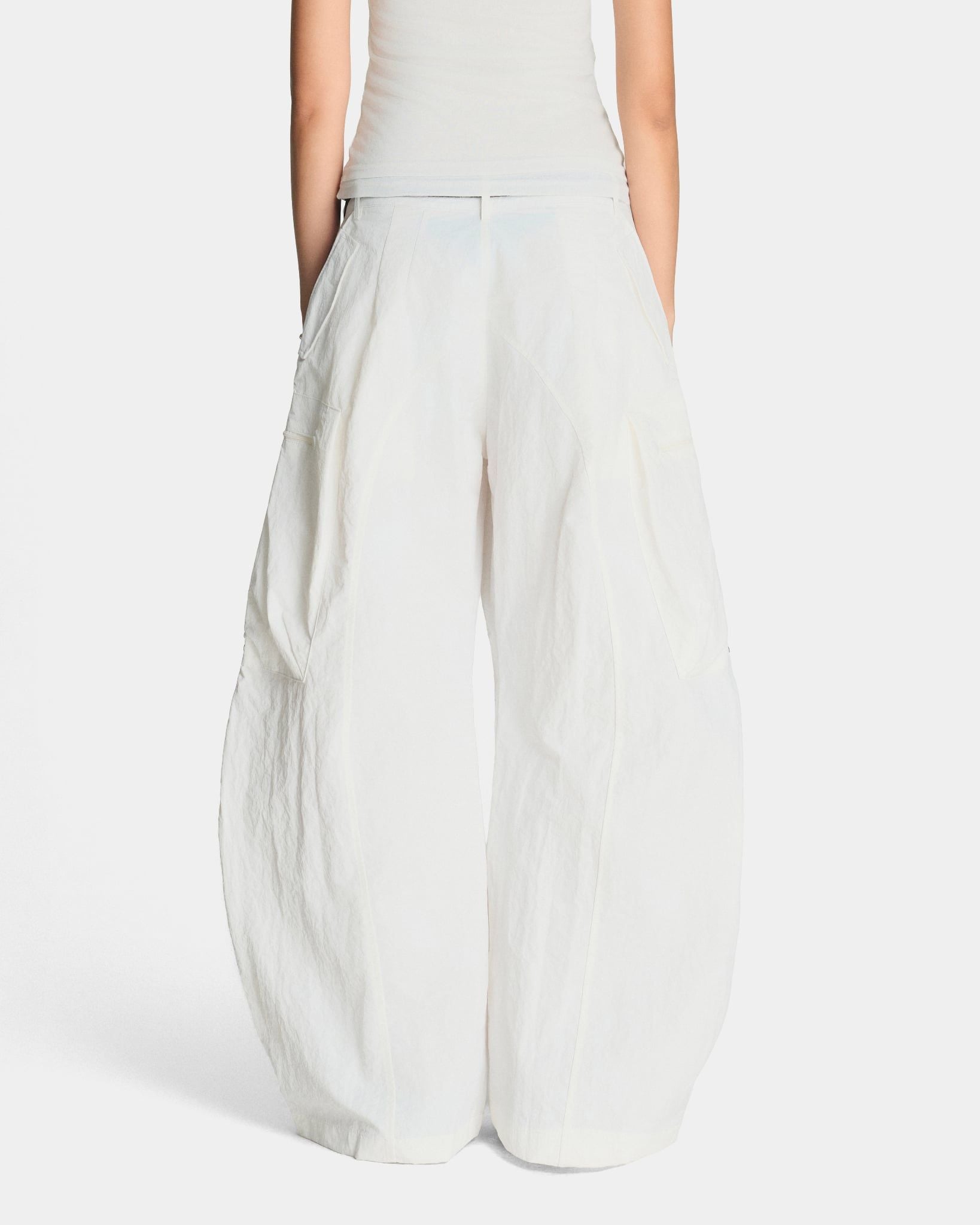  ARCH CARGO PANTS * white 