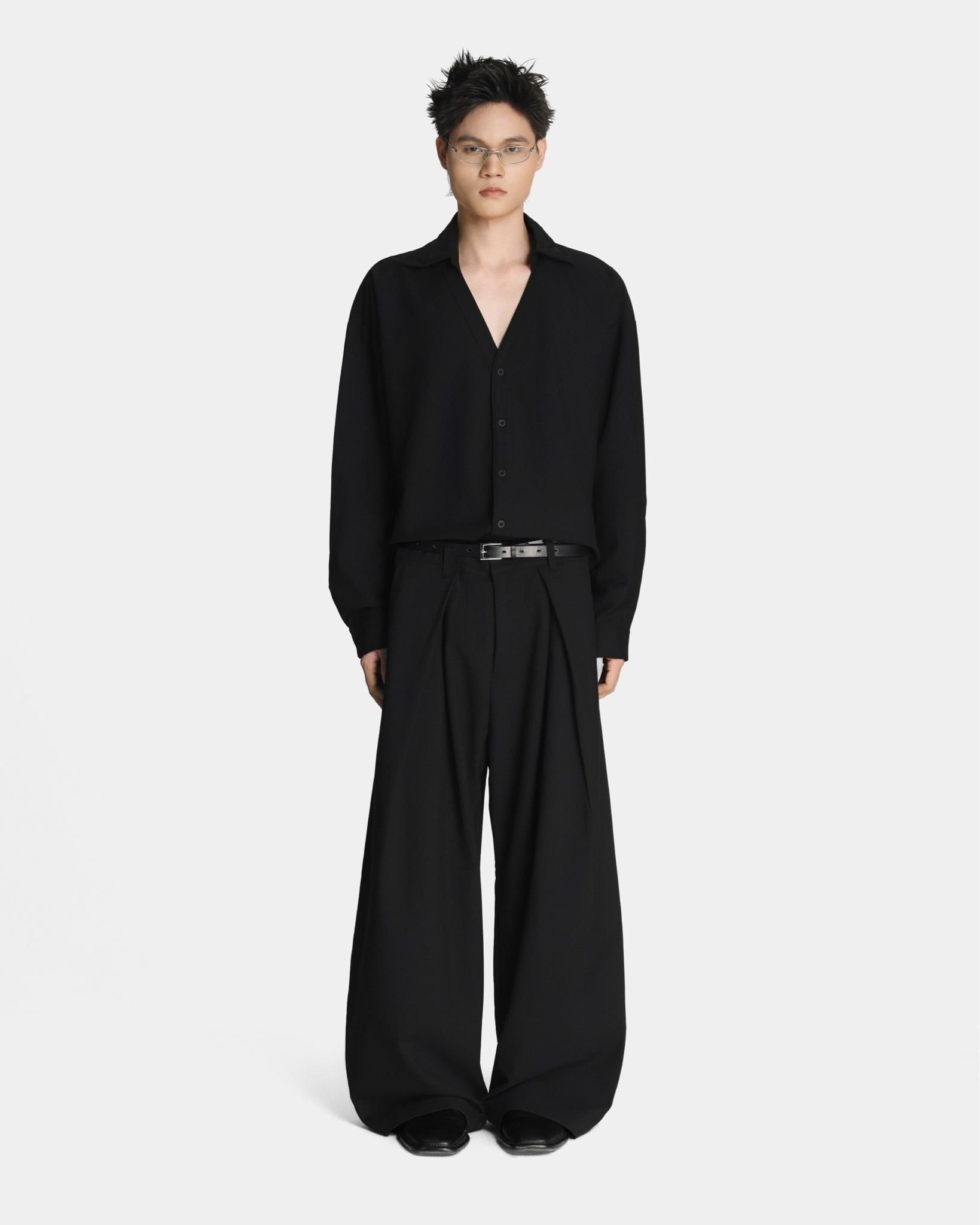  RELAXED PLEATED TROUSERS 