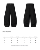  ARCH TROUSERS * black 
