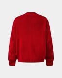  V KNIT SWEATER * red 