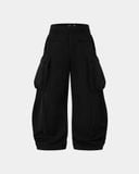  ARCH CARGO PANTS * black 