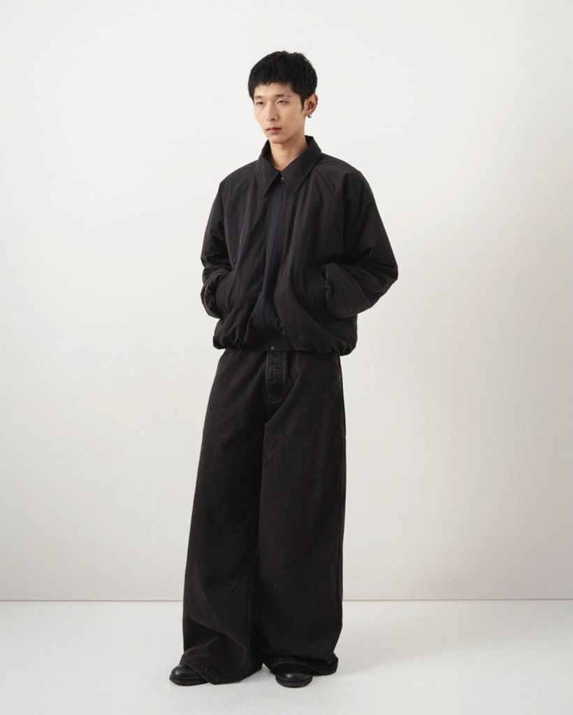  FUR LINED BOMBER JACKET 