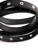  NARROW LEATHER BELT * black 