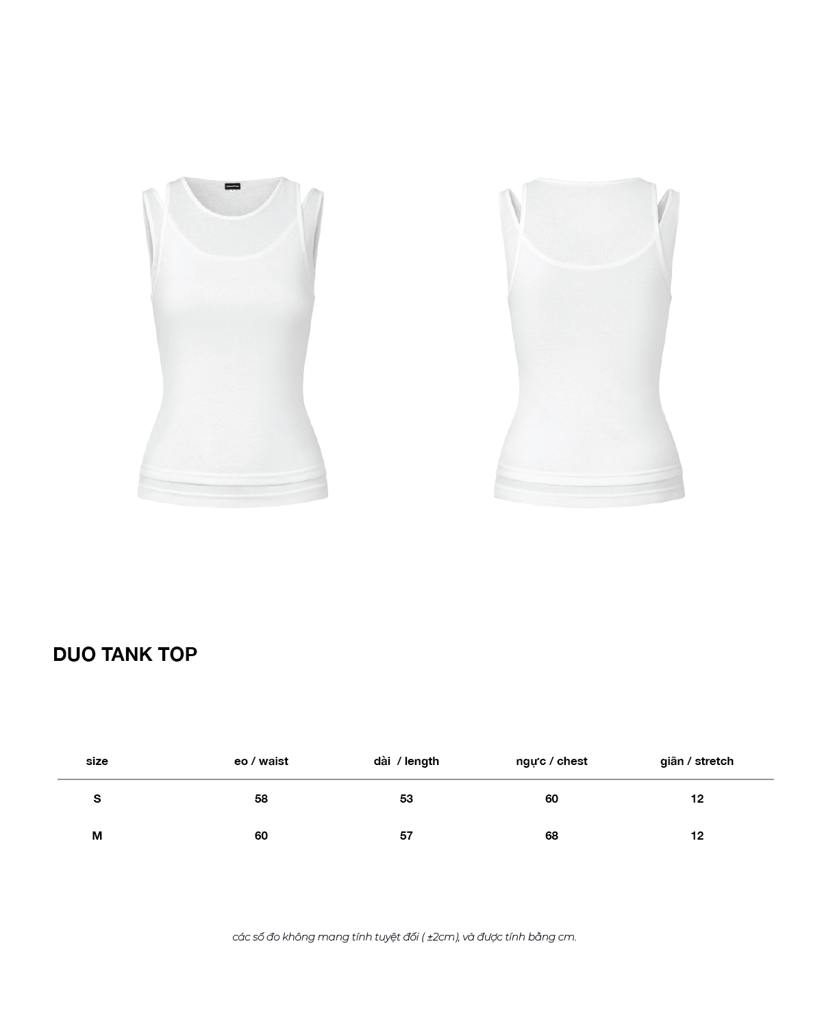  DUO TANK TOP 
