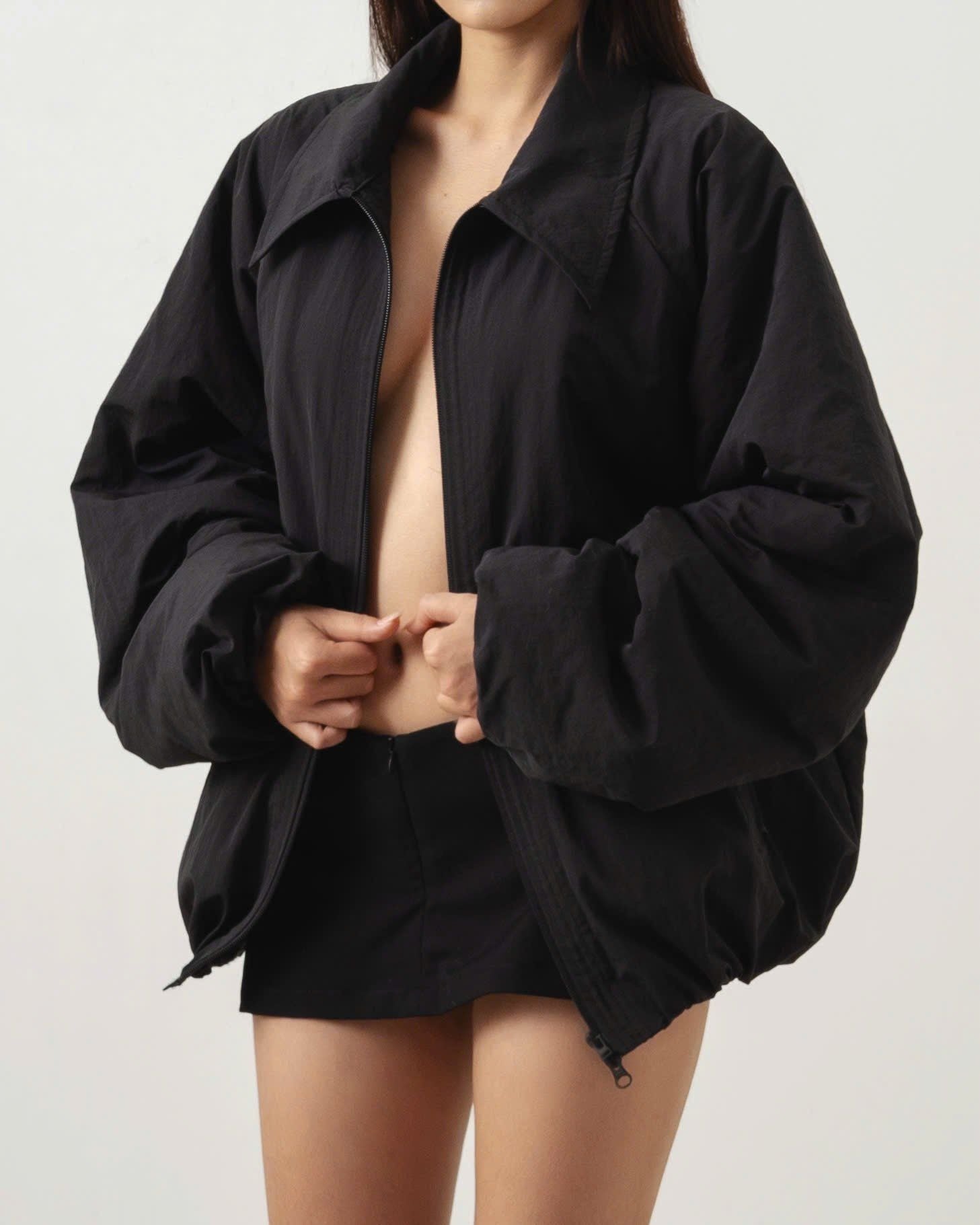  FUR LINED BOMBER JACKET 