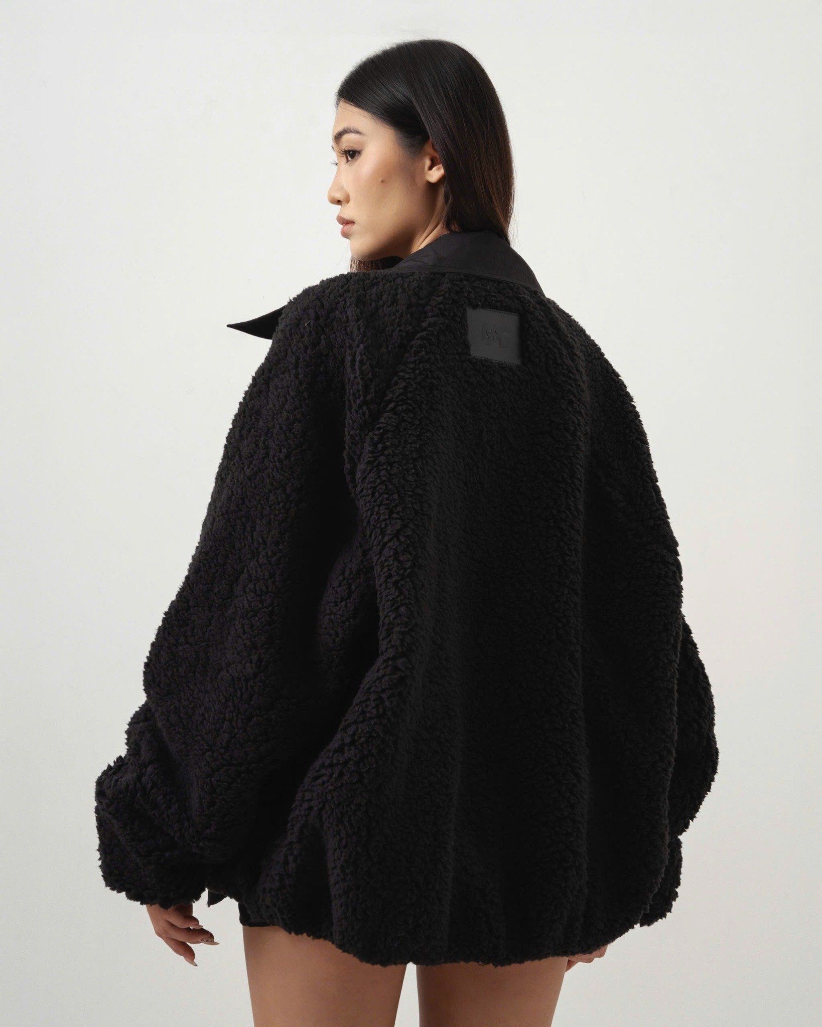  FUR LINED BOMBER JACKET 