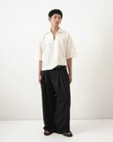  COV VELVET POLO * cream white 