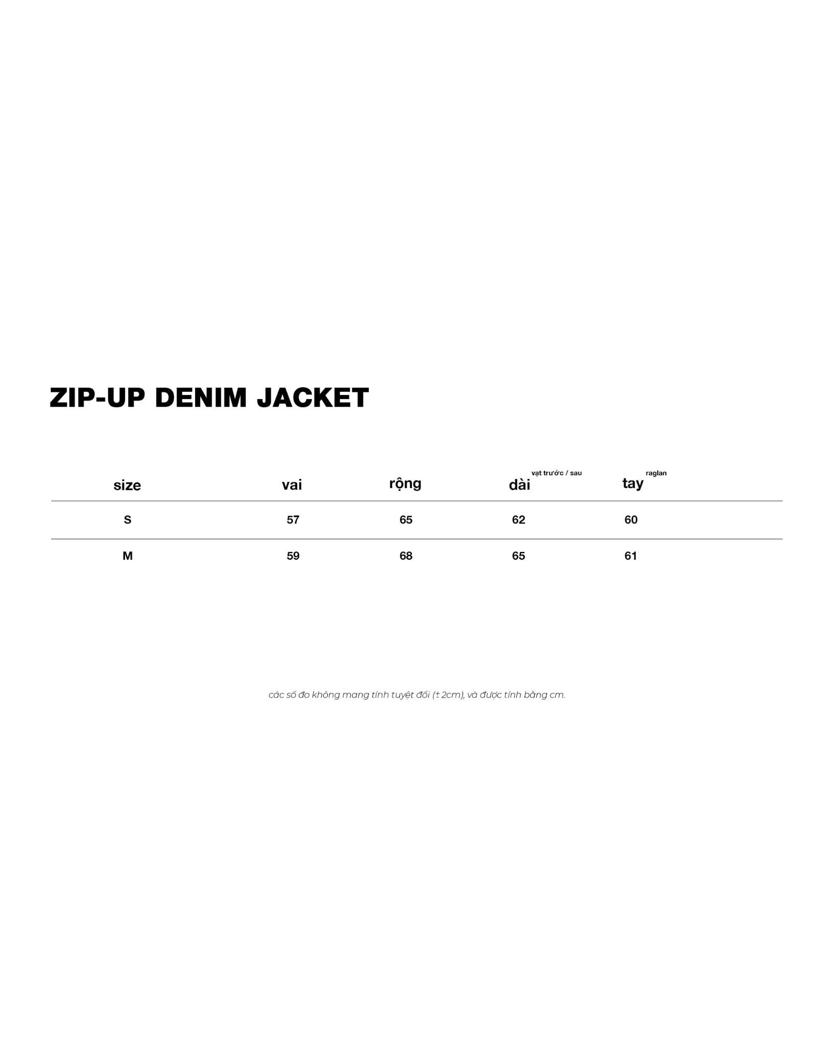  ZIP-UP DENIM JACKET 
