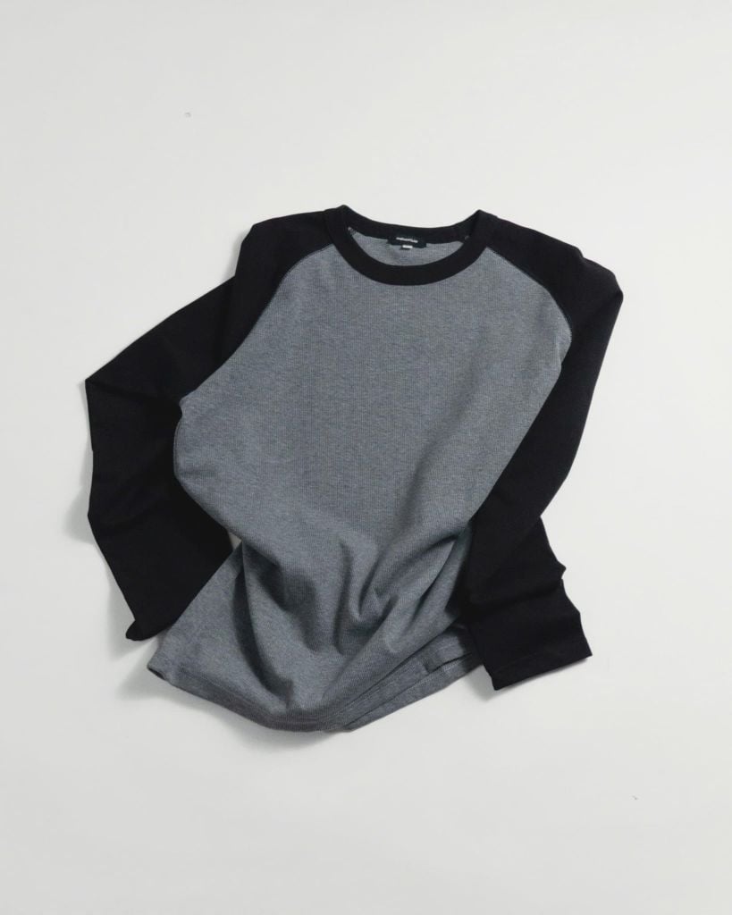  RIB RAGLAN T-SHIRT 