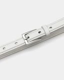  SLIMLINE RAISED LEATHER BELT 