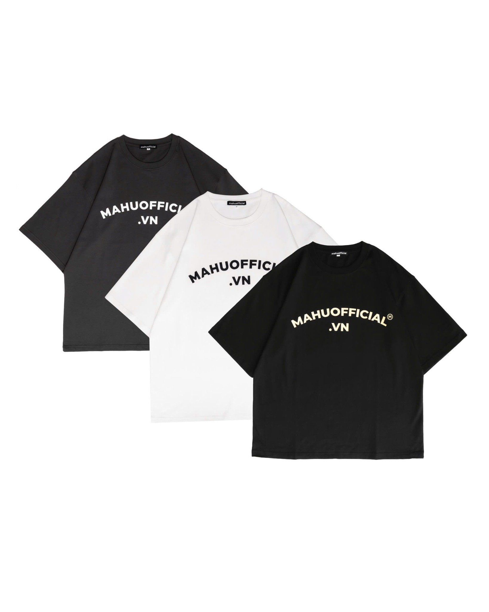  MHO OVERSIZED T-SHIRT * black 