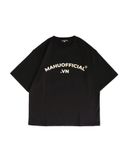  MHO OVERSIZED T-SHIRT * black 