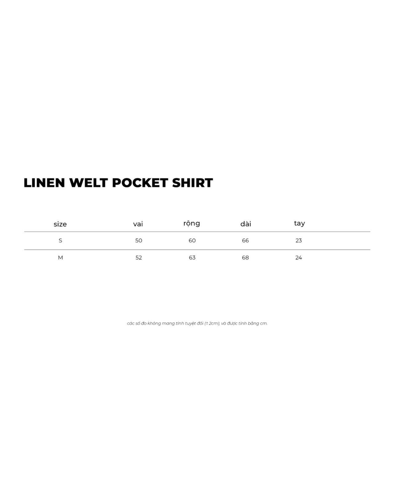  LINEN WELT POCKET SHIRT * cream 