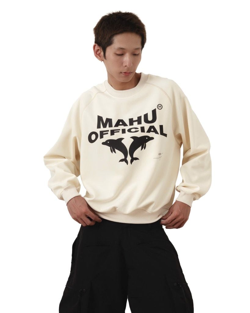  DFIN SWEATER * cream 