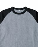  RIB RAGLAN T-SHIRT 