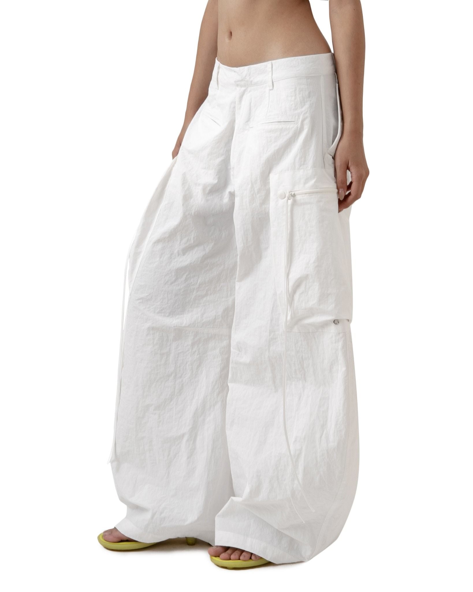  ARCH CARGO PANTS * white 