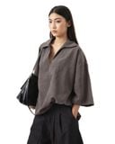  COV VELVET POLO * grey 