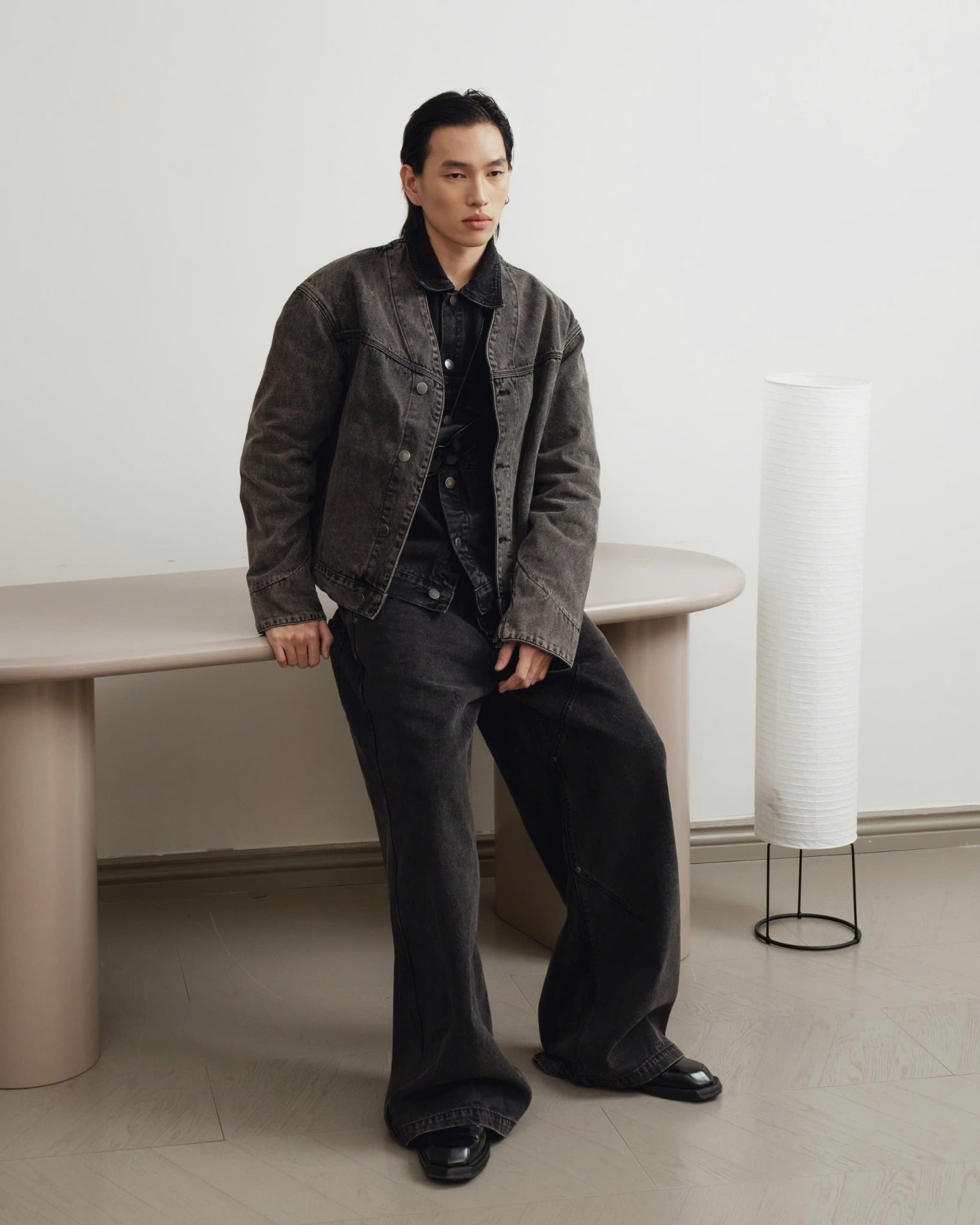  CARDIGAN DENIM JACKET 