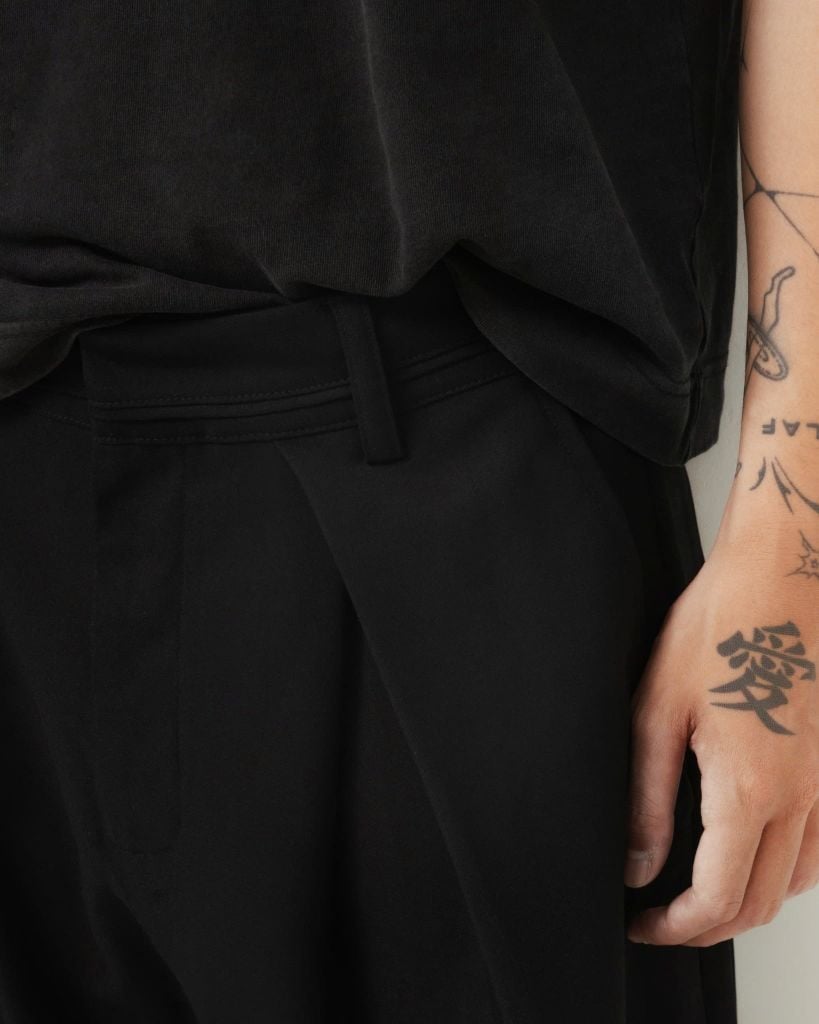  RELAXED PLEATED TROUSERS 
