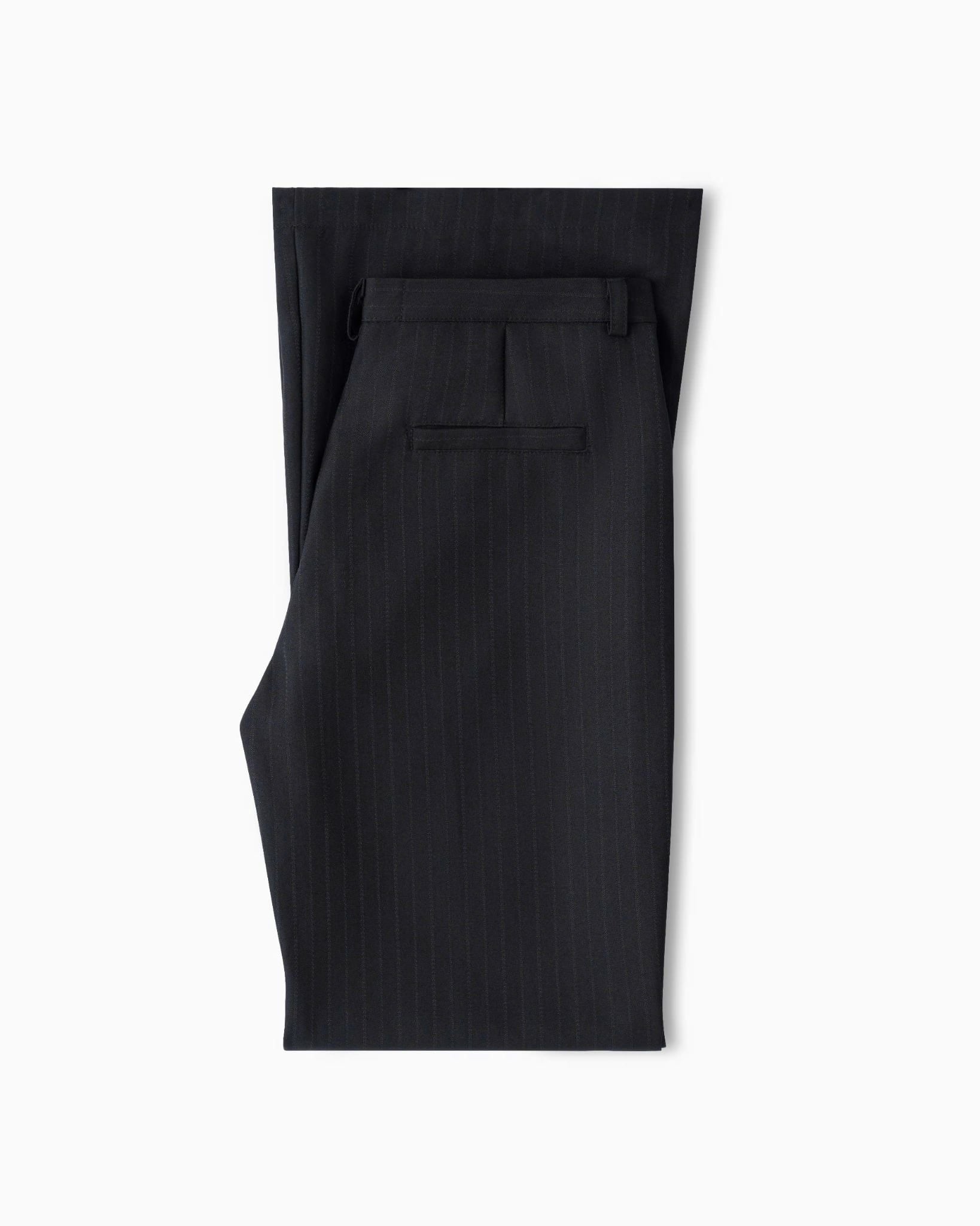  STRIPED FLARED TROUSERS 