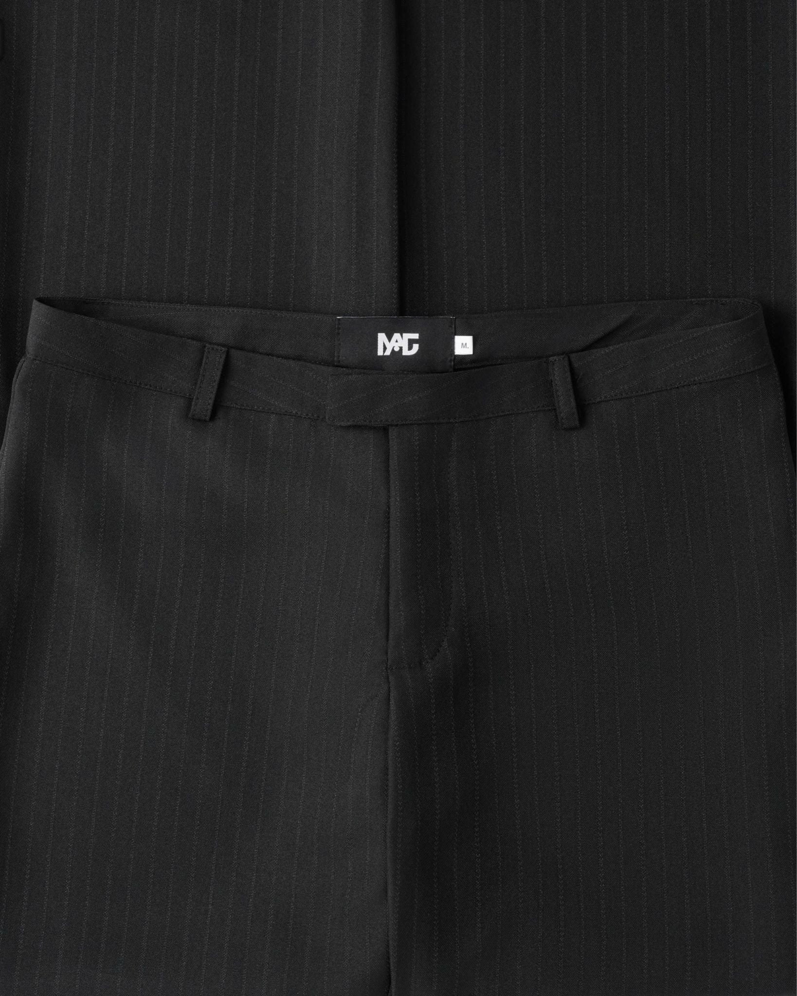  STRIPED FLARED TROUSERS 