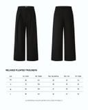  RELAXED PLEATED TROUSERS 