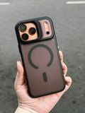  MAGSAFE CASE ĐEN NHÁM (viền camera nắp gập) 