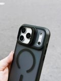  MAGSAFE CASE ĐEN NHÁM (viền camera nắp gập) 