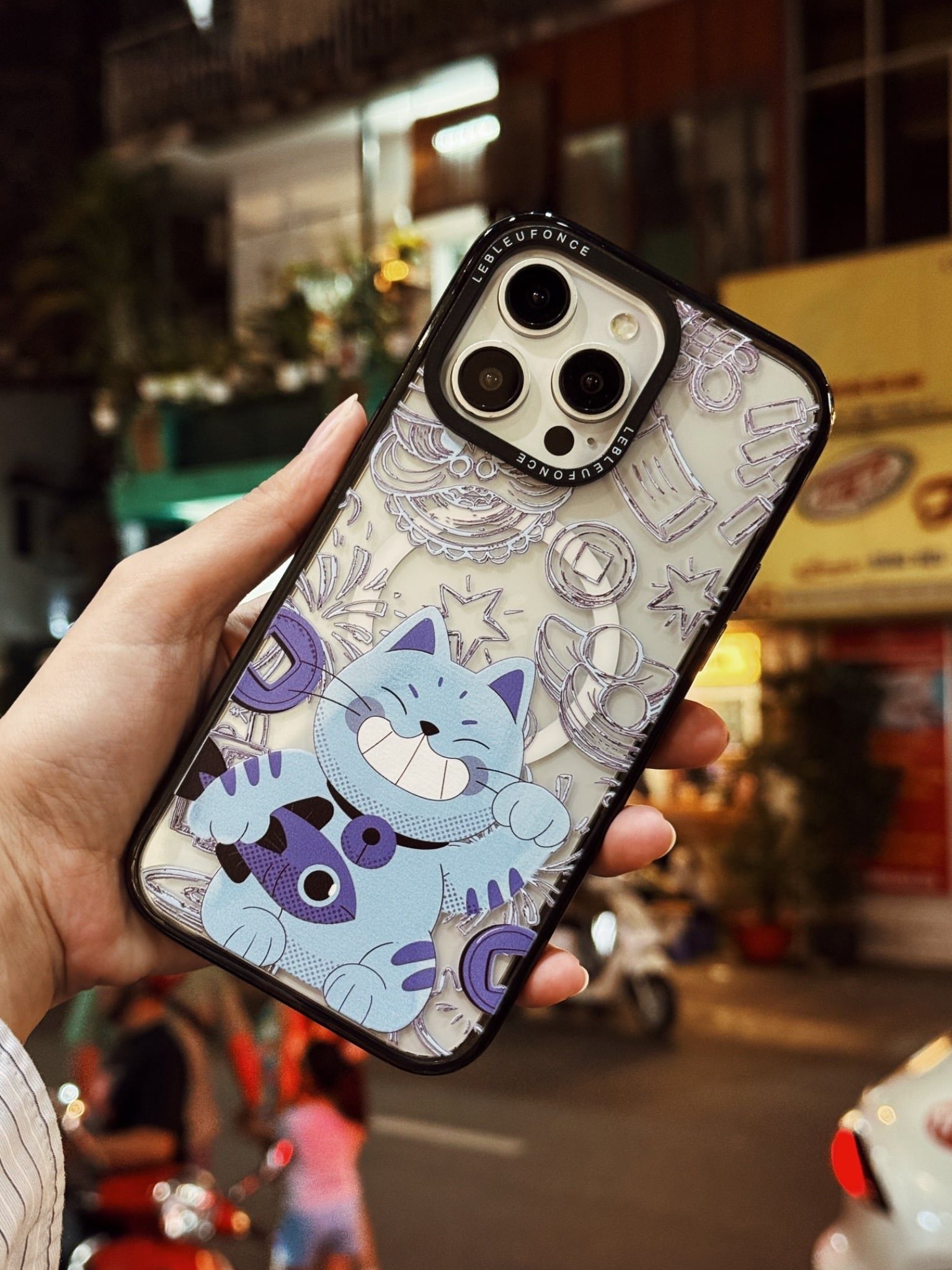  BLUE LUCKY CAT 