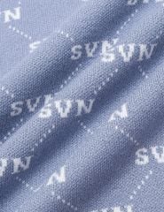 Áo len bé trai cổ tròn in tràn