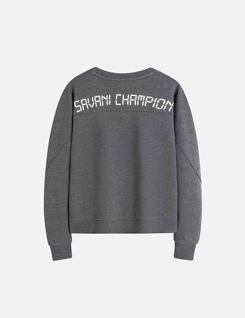 Áo nỉ cổ tròn bé trai hình in trước ngực