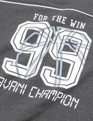 Áo nỉ cổ tròn bé trai hình in trước ngực