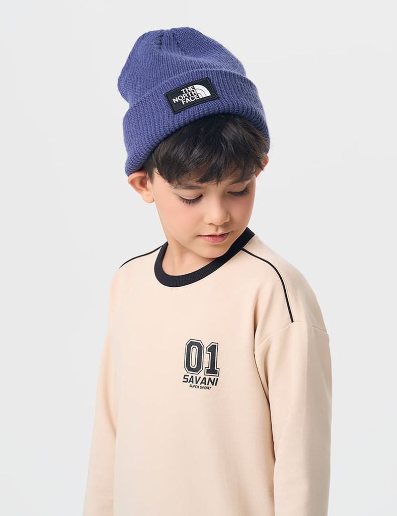 Áo nỉ cổ tròn bé trai