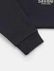 Áo nỉ cổ tròn bé trai