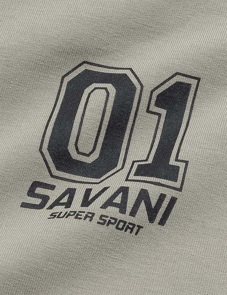 Áo nỉ cổ tròn bé trai